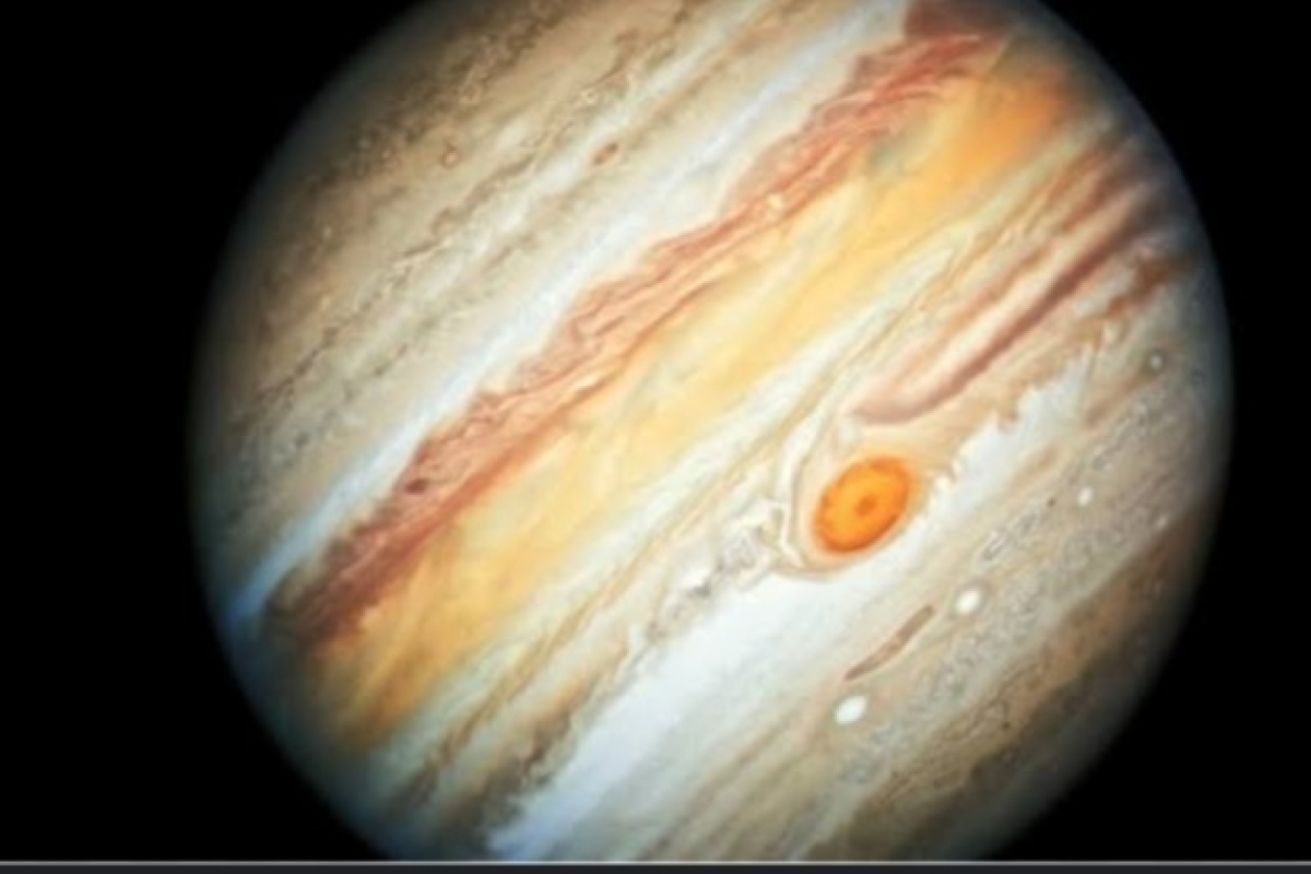 Mistorious disappearance of sopt on Jupiter